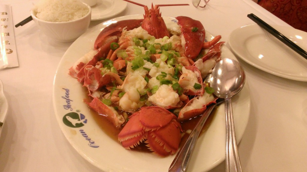 Steamed Lobster