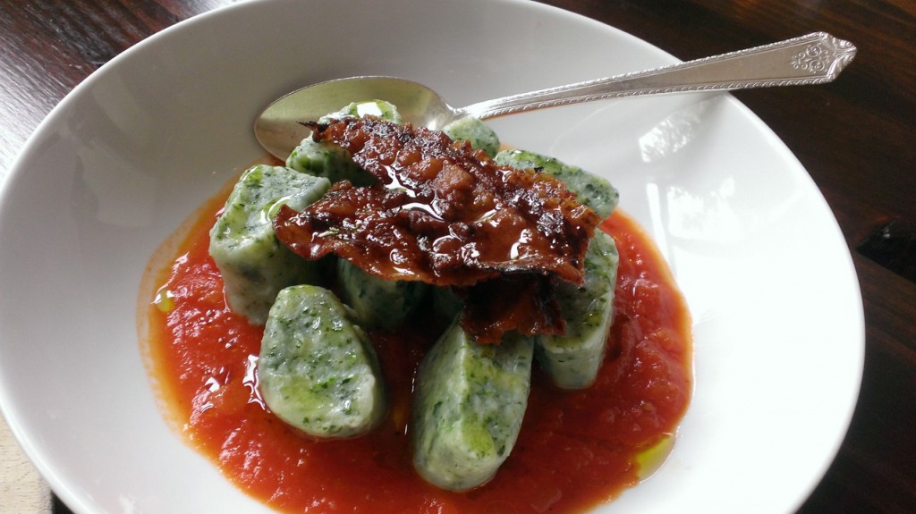 Ricotta Spinach Gnudi