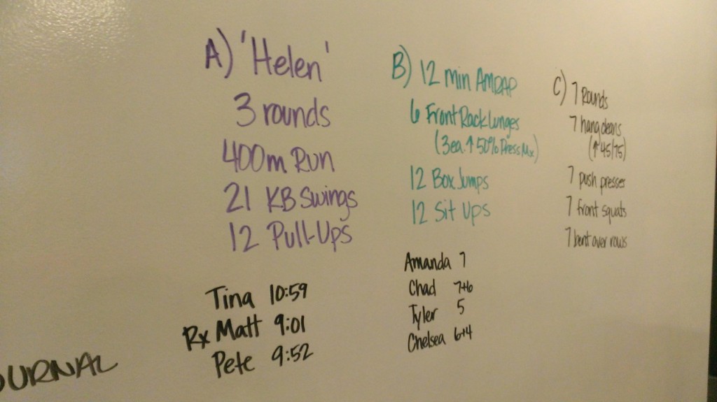 Lookin' good, Helen! Lookin a few seconds faster this time around.