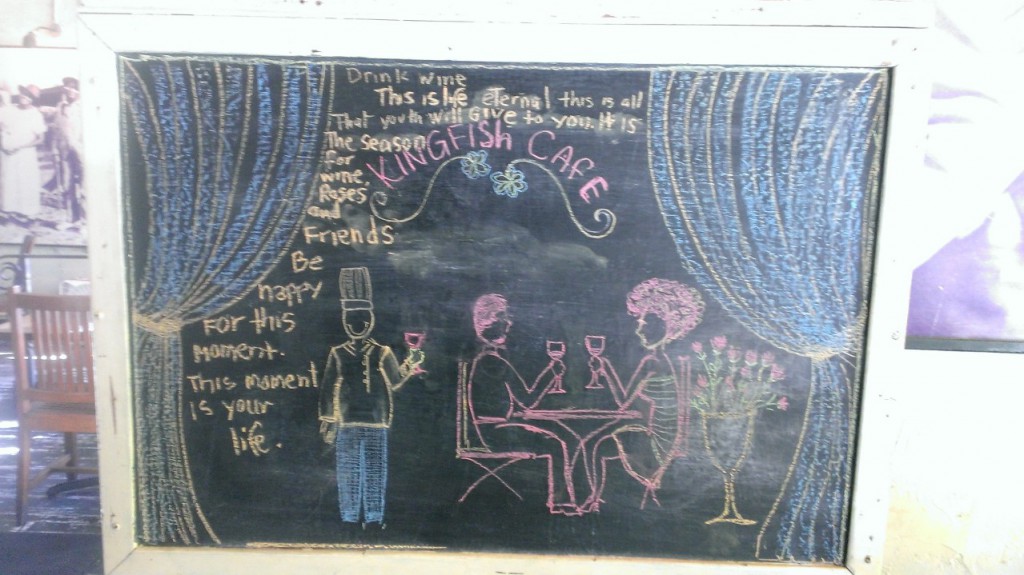 Welcome to Kingfish Cafe.