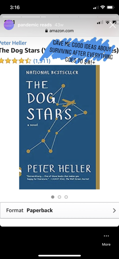 The Dog Stars, by Peter Heller