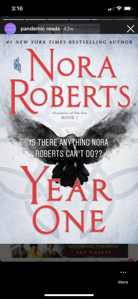 Year One, by Nora Roberts